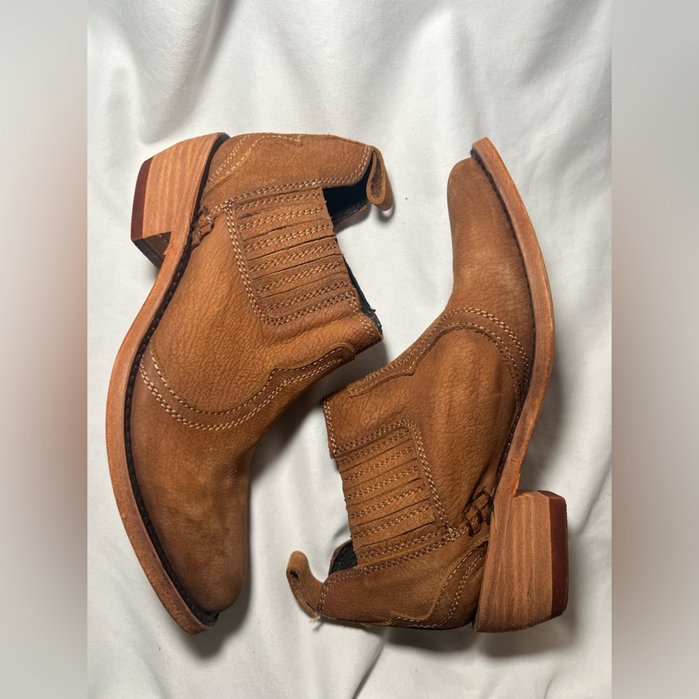 LIBERTY Black Moneta classic tan leather boots | 6 - Picture 3 of 8